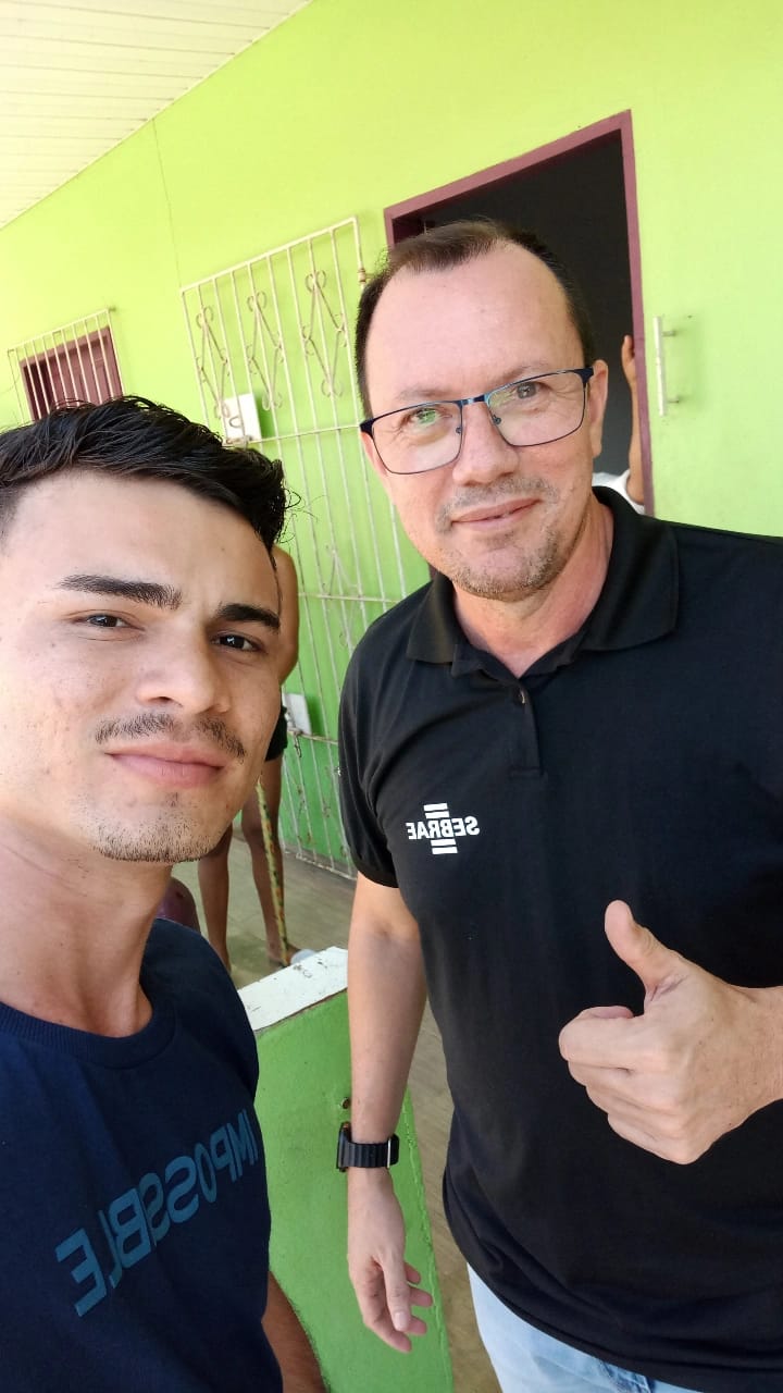 Foto de Welber e iranei 